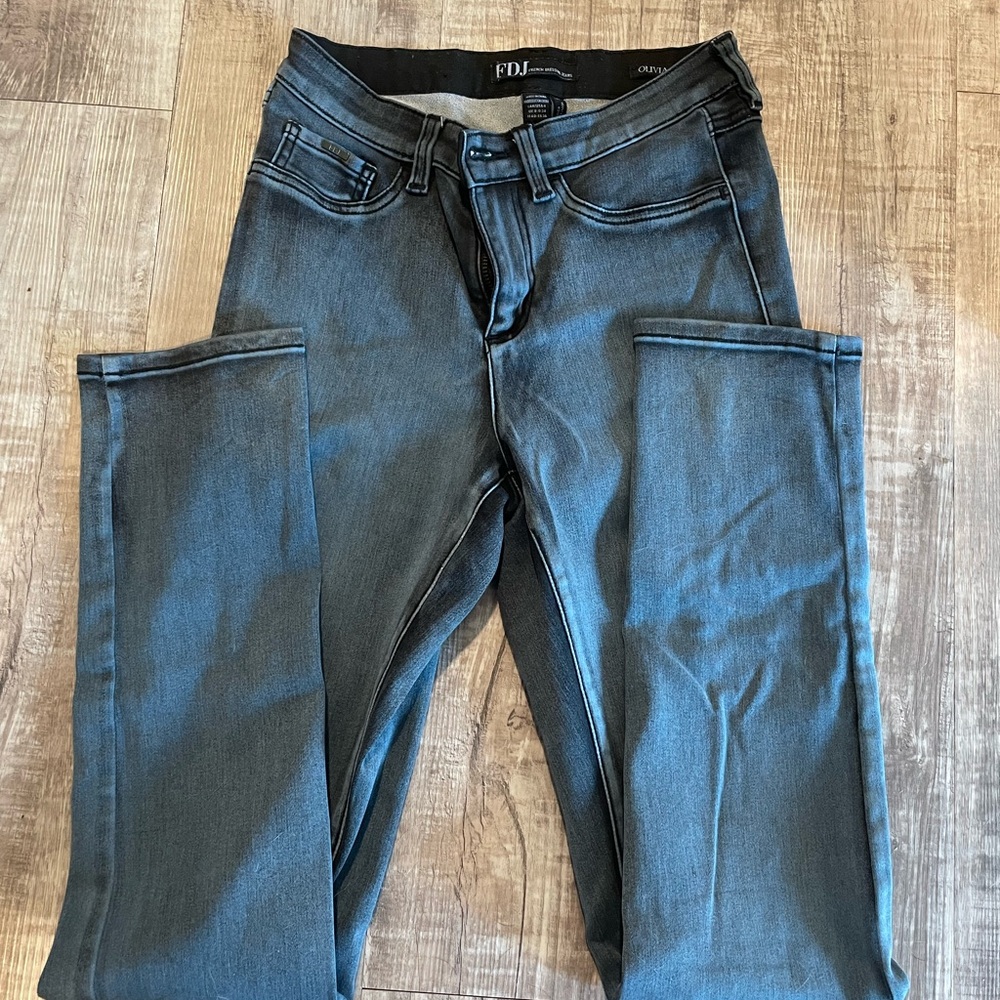 FDJ Women's Skinny Jeans - Dark Gray